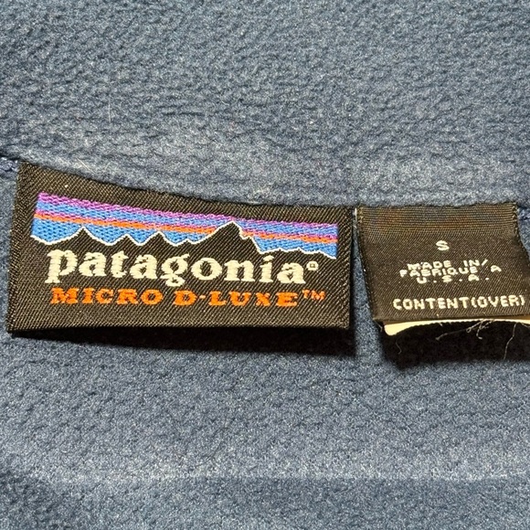 Patagonia M's Micro D-Luxe Cocoon VINTAGE Y2k Women Small - Picture 9 of 16